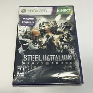 Steel Battalion Heavy Armor XBOX 360 KINECT Video Game NEW FACTORY SEALED
